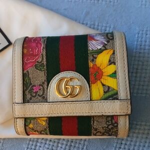 Gucci Ophidia Floral Wallet